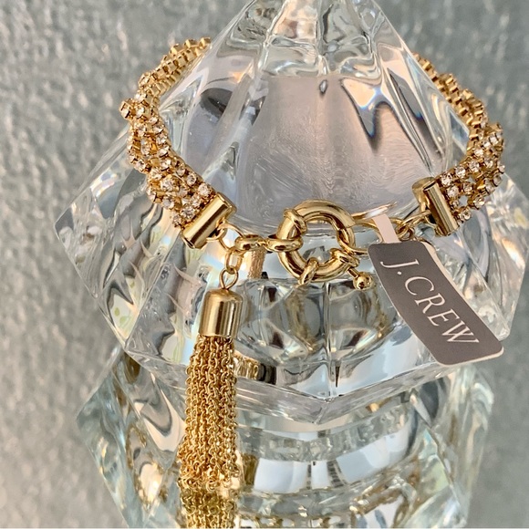 J. Crew Gold Tassel Bracelet - Picture 2 of 7